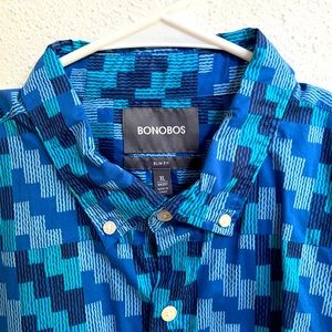 Bonobos Mens Short Sleeve Shirt